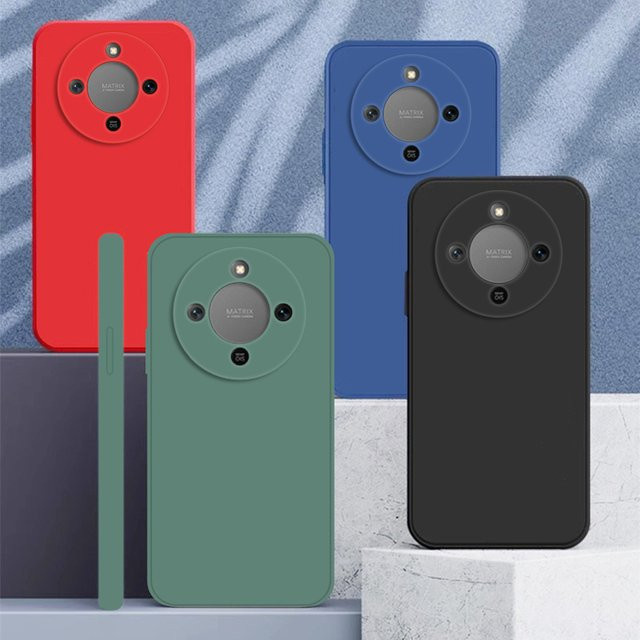 Schutzhülle für Honor Magic 8 Lite aus weichem Silikon in Rot und Multicolour - Bild 1