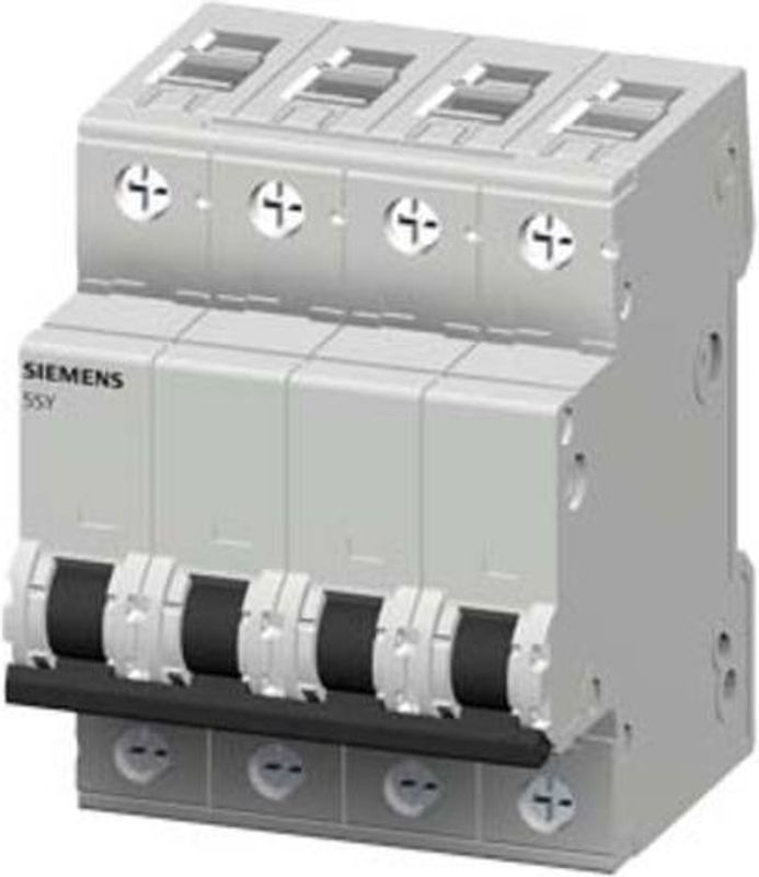 Siemens Leitungsschutzschalter 5SY7410-7, 10A, 230V/400V, Grau - Bild 2