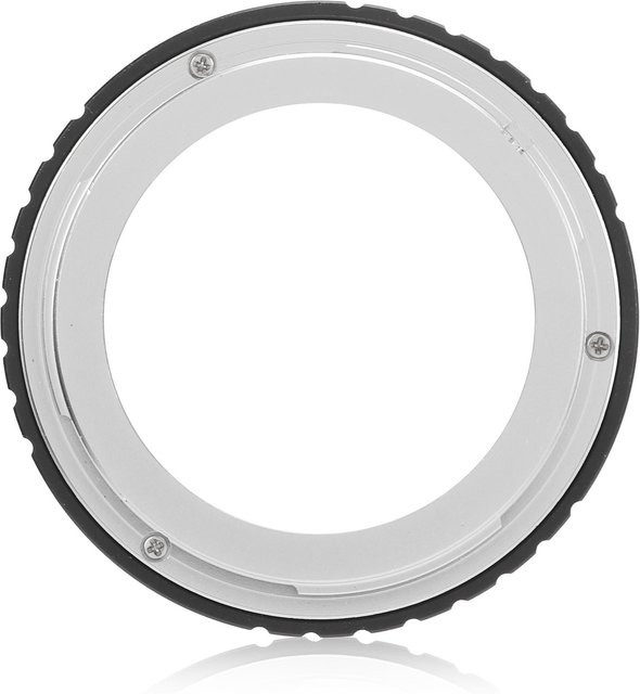 Koogeelife Objektivmontageadapter aus Aluminium für Tamron Objektive auf Pentax PK Kamera Anschluss, Farbe: Weiß/Silber - Bild 1
