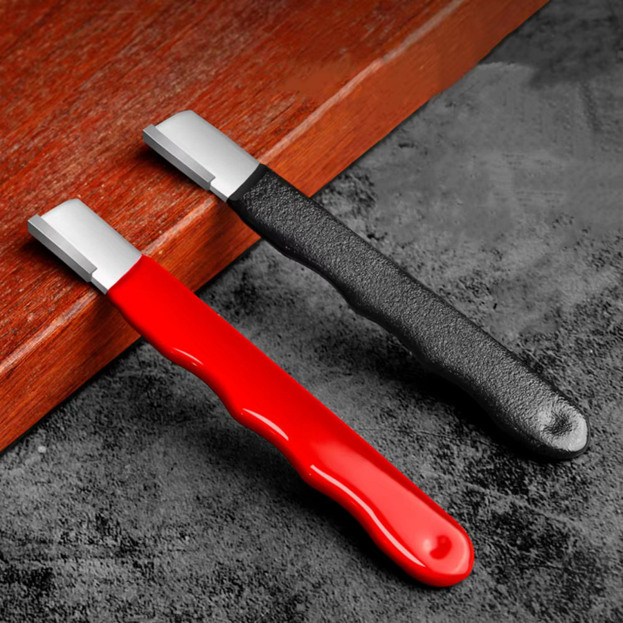 Tragbarer Metall Messer und Schärfer für Messer, Scheren, Pruner und Äxte in Rot - Bild 3