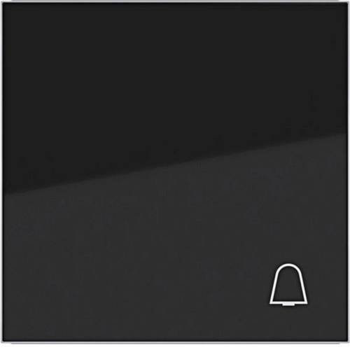 Hager Wippe Schalter Nachtschwarz glänzend WAW1011BG - Bild 1