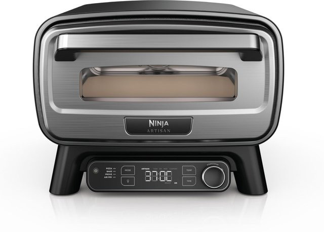 Ninja MO201EU Artisan Outdoor-Elektro-Pizzaofen und Heißluftfritteuse, grau - Bild 1