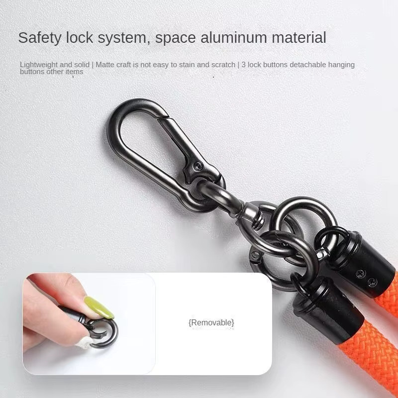 Mrgabwte Handy-Lanyard in Blau, verstellbares Umhängeband und Schultergurt als universelles Anti-Verlust-Halsband - Bild 1