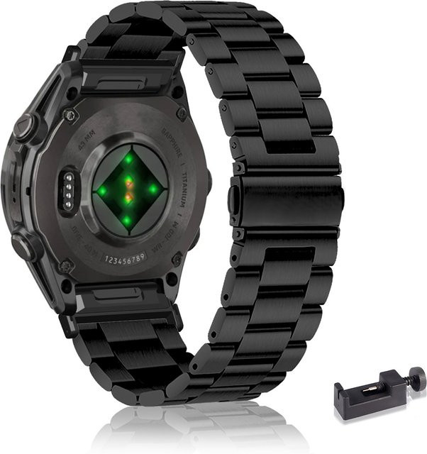 DAINU Uhrenarmband Edelstahl, Silber, Unisex - Bild 1