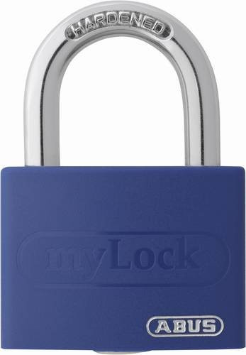 ABUS Vorhängeschloss ABVS50005 mit Schlüssel in Blau, 43 mm - Bild 1