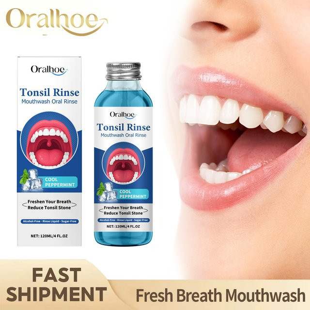 Oralhoe Mundwasser Pfefferminz, alkoholfrei, Unisex - Bild 1