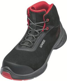 Uvex Sicherheitsschuhe Stiefel 1 G2 S3 in Schwarz Rot Größe 47 - Bild 1