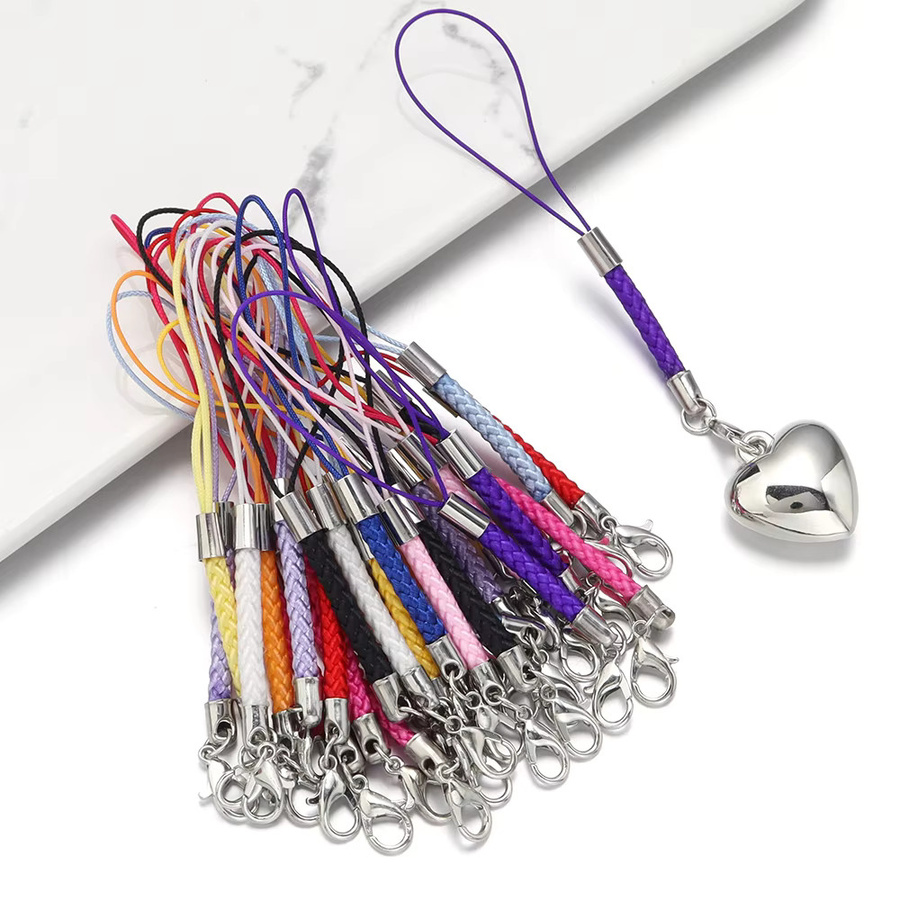 lingsai Karabinerverschluss Lanyard Strap Cord, Nylon, Purple - Bild 4
