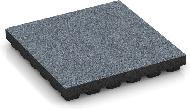 WARCO Fallschutzplatten Graphitgrau B/T/H: 50 x 50 x 7 cm - Bild 1