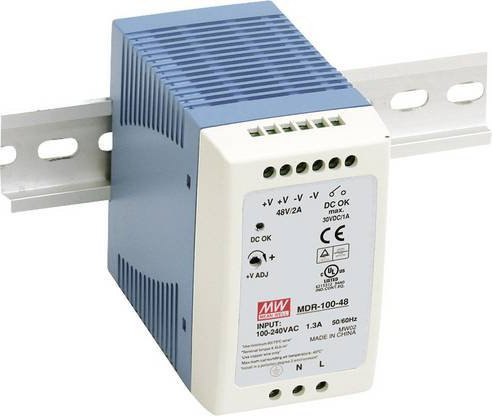 Mean Well MDR-100-12 Hutschienen-Netzteil 12 V/DC 7.5A 90W mit 1 Ausgang - Bild 1