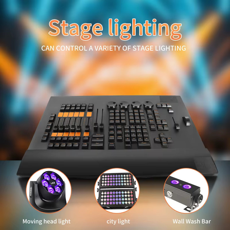 MA Lighting MA 2 Befehlsflügelkonsole für Bühnenlicht-Controller und LED-DJ-Beleuchtung in Schwarz - Bild 5
