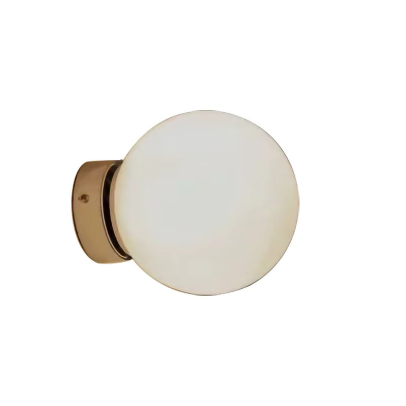 BANMENG Moderne LED Wandleuchte in Weiß mit Kunststoff-Ball für Wohnzimmer und Schlafzimmer - Bild 5