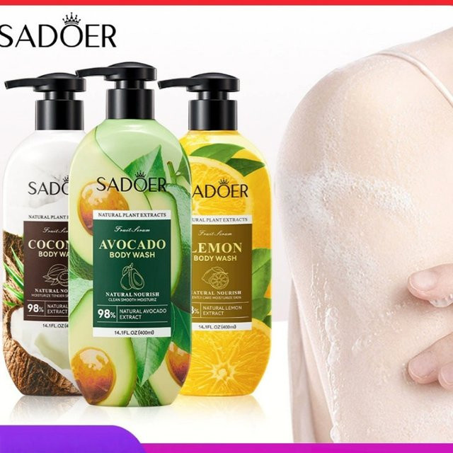 Sadoer Duschgel, Feuchtigkeitsspendend und Reinigend, Unisex - Bild 1