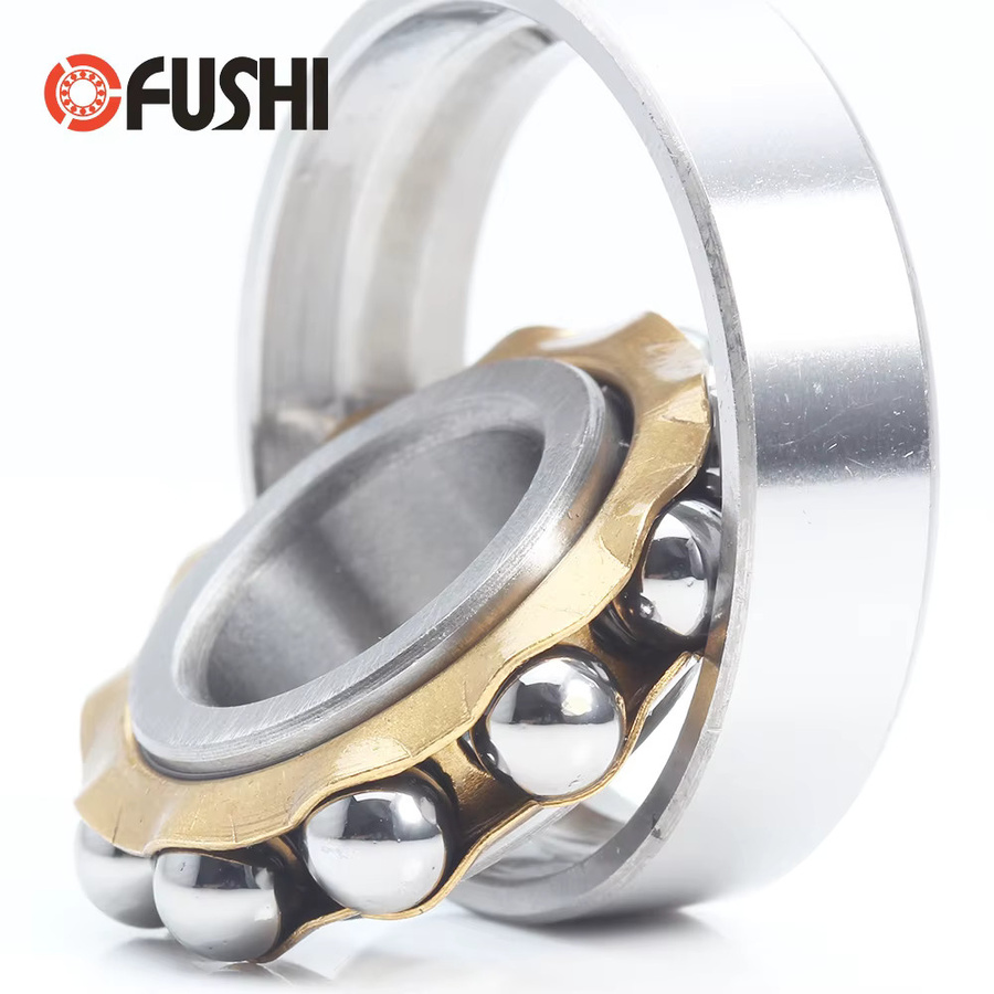 FUSHI Magnetlager FBL17 17WE Schrägkontakt Kugellager in Silber, B/D/H: 17 x 40 x 10 mm - Bild 2