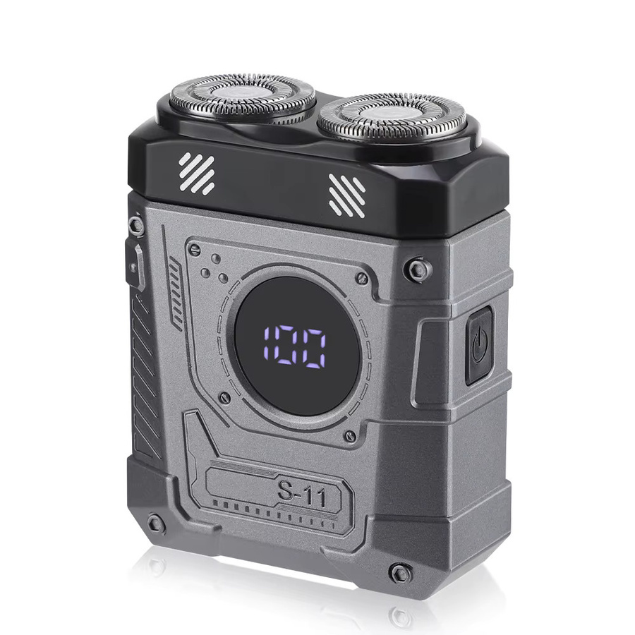 AFDEAL Mini-Elektrorasierer für Herren, USB-aufladbar, tragbar - Bild 4