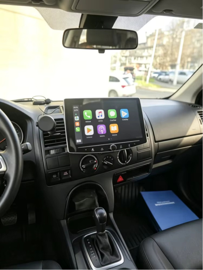 MOPECT 10 Zoll Android 15 Autoradio mit 6+128GB Speicher, 1 DIN Universal Radio mit 360 Grad drehbarem Display, kabellosem Carplay, Android Auto, GPS, Bluetooth, Wifi und Lenkradsteuerung, Schwarz - Bild 6