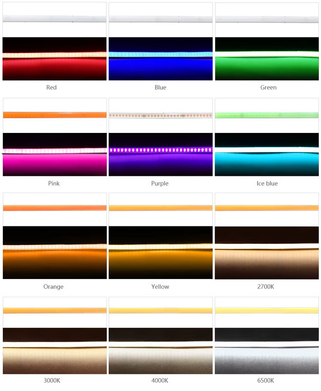 Flexibler RGB COB LED-Streifen mit USB 5V für TV-Backlight, mehrfarbig, 480 LEDs - Bild 4