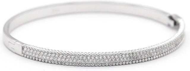 Allbestart Armband 925 Silber, Zirkonia, Weiß, Damen - Bild 1