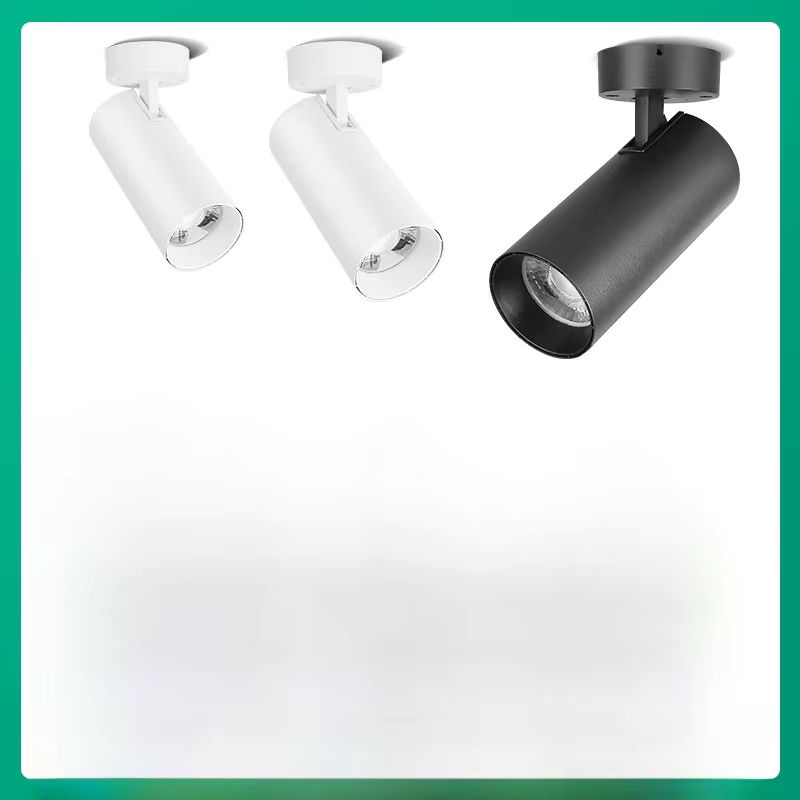 CANMEIJIA LED Aufputz Downlight in Weiß mit dreifarbiger Innenbeleuchtung für Wohnzimmer, Schlafzimmer und Küche - Bild 6