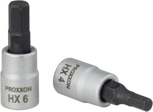 Proxxon Steckschlüssel-Bit-Einsatz 1/4 Zoll Innensechskant 5,5 mm in Silber - Bild 1