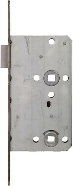 AnsaPro Bad/WC-Einsteckschloss DIN rechts in Silber - Bild 1