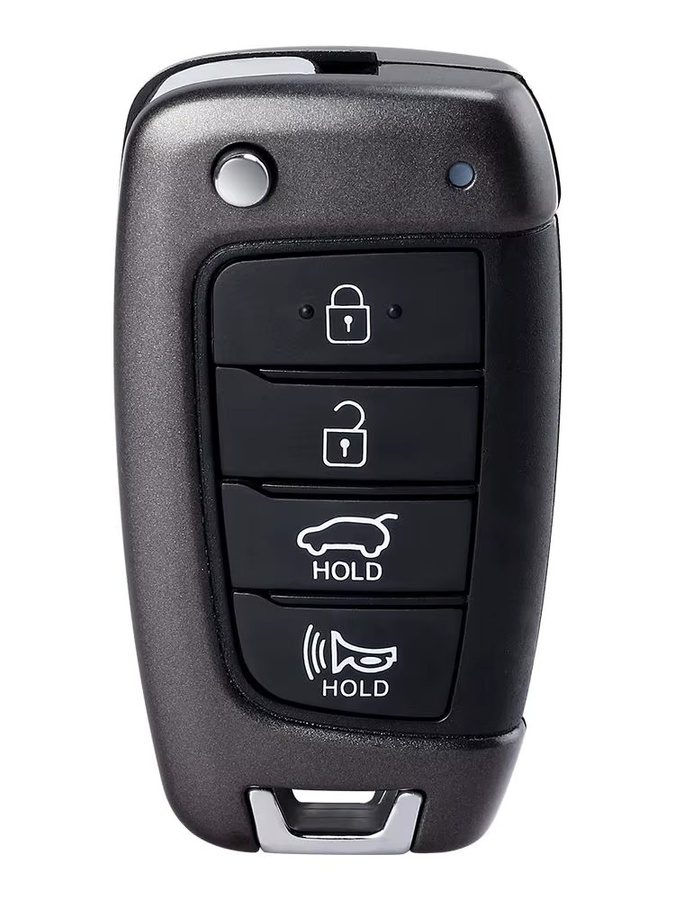 KEYECU OEM Smart Remote Key Fob 95430-S2000 für Hyundai Santa Fe 2019-2021, 4 Tasten, 434 MHz, Schwarz, ohne Chip - Bild 5