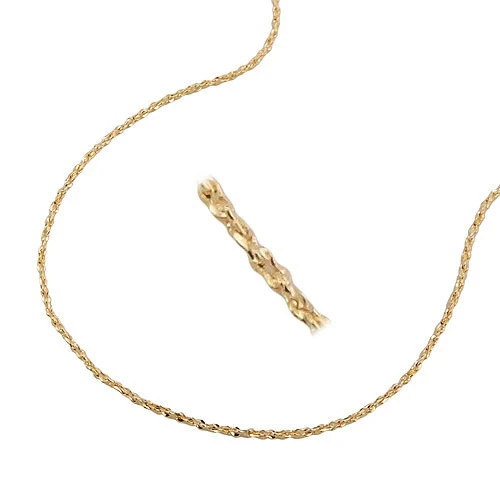 SIGO Kette Gold 585, diamantiert, 45 cm - Bild 1