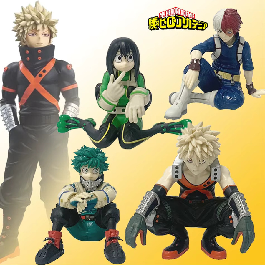 Bandai My Hero Academia Anime Figur Midoriya Izuku Actionfigur in Multicolor - Bild 1