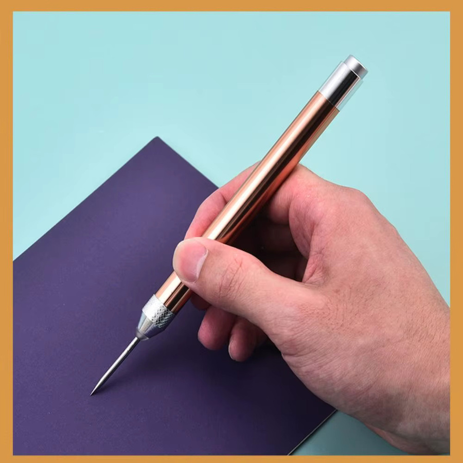 Tragbares Handheld-DIY-Schneidewerkzeug-Set aus Metall in Silber für die Vinyl-Entfernung und Installation mit Haken und Entfernungsstift - Bild 5