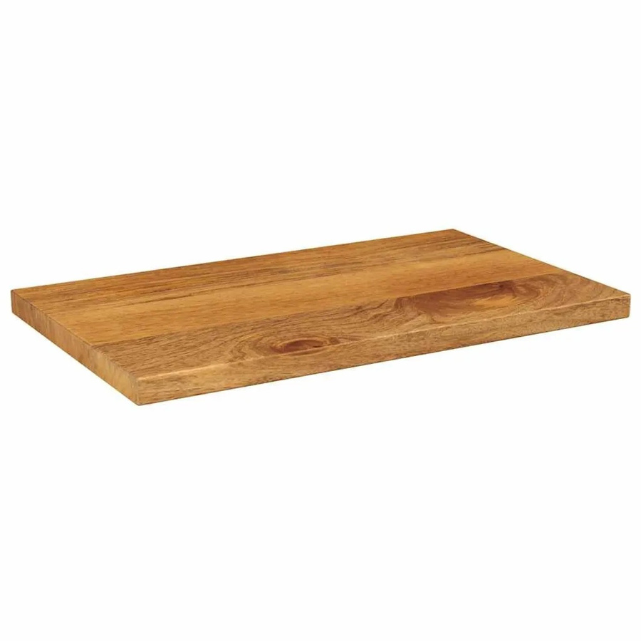 vidaXL Tischplatte aus Massivholz Mango in Braun, Rechteckig, B/T/H: 40 x 30 x 2,5 cm - Bild 2