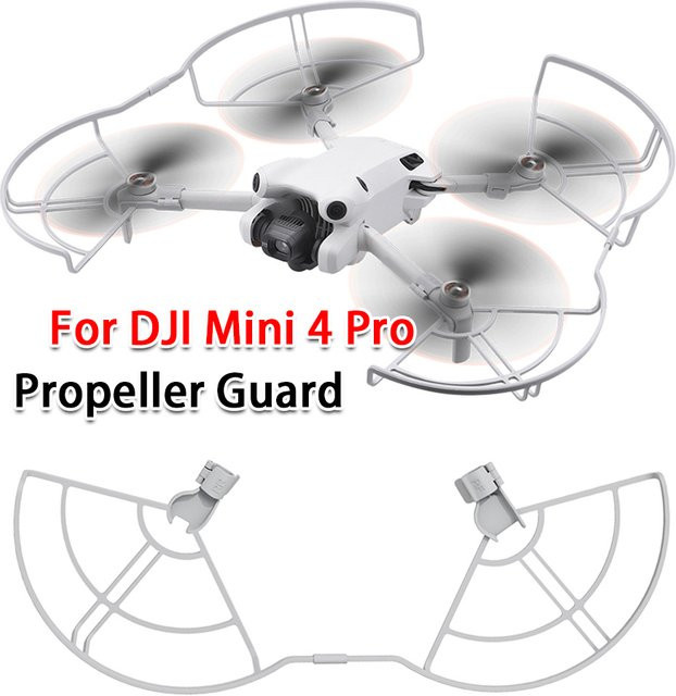 DJI Mini 4 Pro Propellerschutz Ringe mit Klingen Schutzhülle zur Anti-Kollision - Bild 1