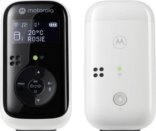 Motorola PIP15 Babyphone mit Kamera und Audio-Video-Übertragung, DECT, Weiß - Bild 1