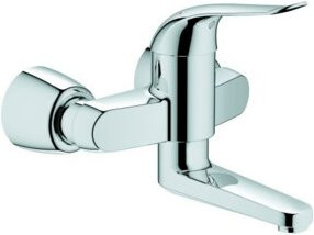 Grohe Waschtisch-Einhebelmischer Euroeco Special in Chrom mit schwenkbarem Auslauf und wassersparender Funktion - Bild 1