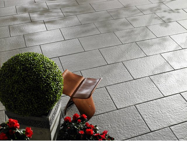 Terrassenplatte Kann Sincera Grau Beton B: 60 cm, T: 40 cm, H: 3,8 cm - Bild 1