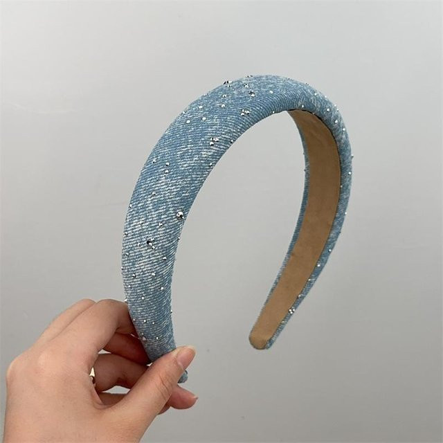 Rd lala Stirnband Denim, Damen - Bild 1