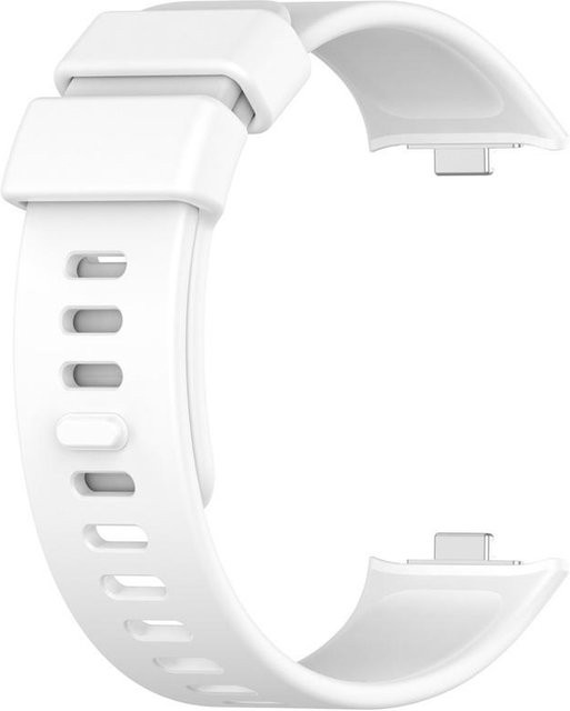 Xiaomi Uhrenarmband, Silikon, Weiß, Unisex, Redmi Watch 4 - Bild 1
