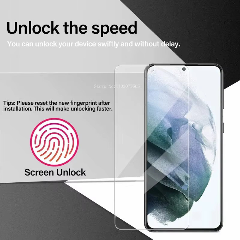 3er-Pack Panzerglas Displayschutz für Samsung Galaxy S24 S23 Ultra S22 S21 S20 S10E S9 S8 in Transparent - Bild 4