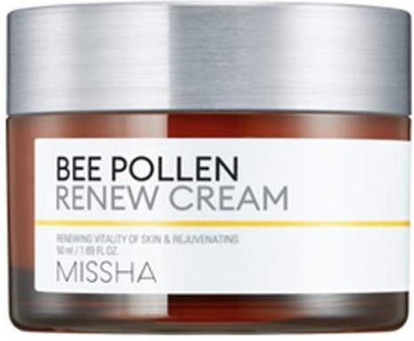 MISSHA Bee Pollen Renew Cream, 50 ml, Bienenpollen, Empfindliche Haut - Bild 1