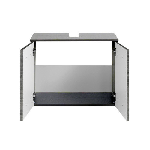 HELD MÖBEL Waschbeckenunterschrank Bologna in Grau und Mehrfarbig, B/H/T: 70 x 54 x 35 cm - Bild 4