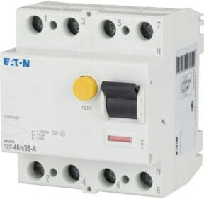 Eaton FI-Schutzschalter RCD 40A 4p 500mA PXF-40/4/05-A in Weiß - Bild 1