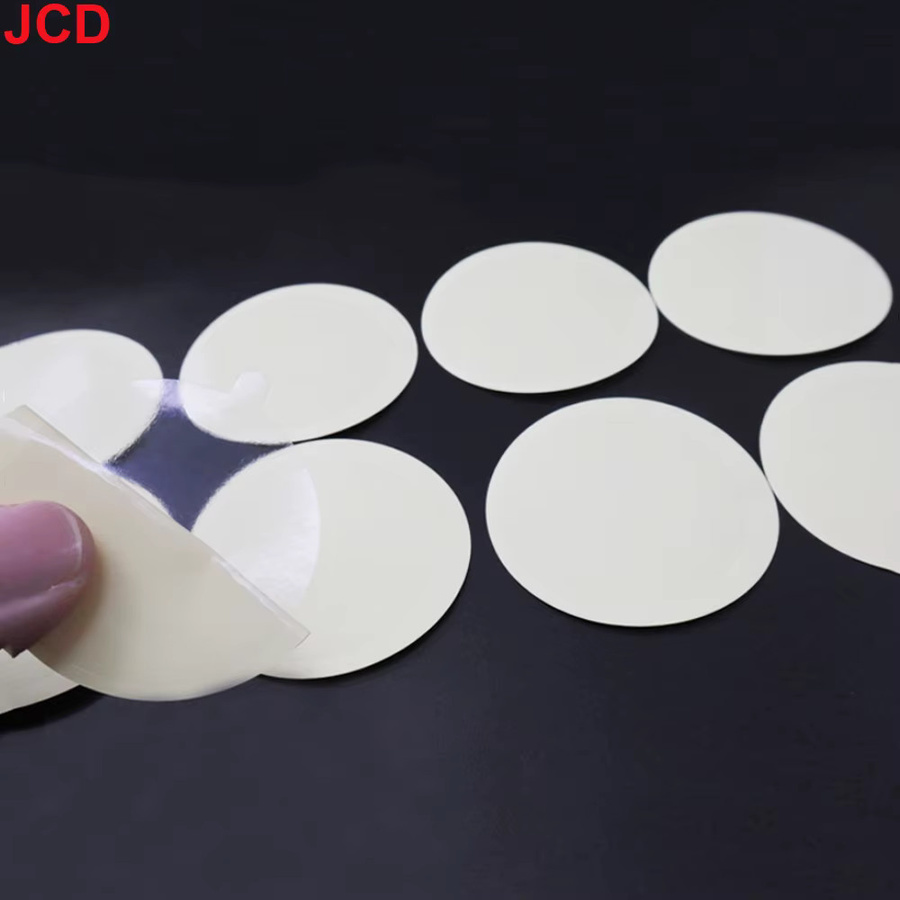 JCD 10er Set Universal Handy Rückseiten Aufkleber Magnetischer Schutzfilm Transparent aus PVC Staubdicht - Bild 3