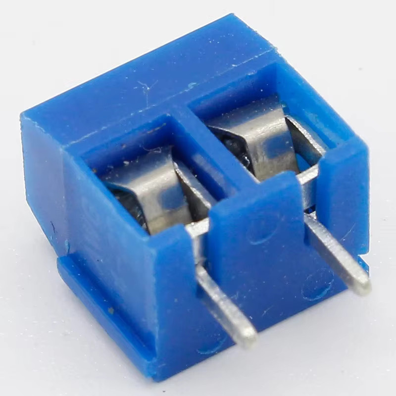 20 Stück Contor KF301-2P 2-polige Plug-in-Schraubklemmenblock blau mit 5,08 mm Rastermaß - Bild 2