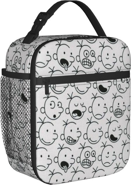 Isolierte Lunchbox Fancy Style Studio Tagebuch eines kleinen Monsters in Weiß - Bild 1