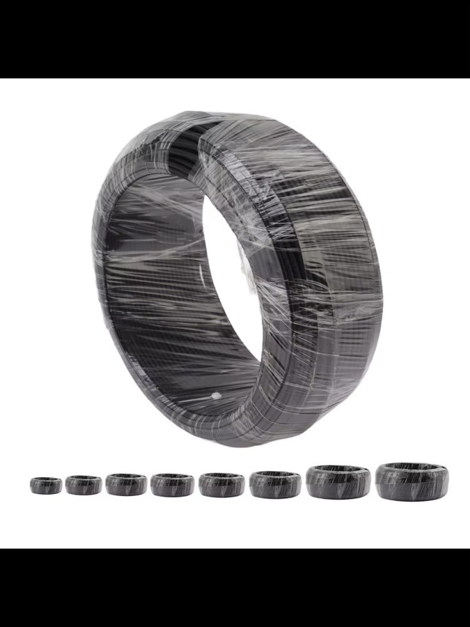 Schwarzer Aluminium-Bonsai-Draht zum Training deiner Bonsai-Bäume, 500 g - Bild 3