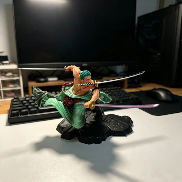 Bandai One Piece Roronoa Zoro, Anime GK Figur, 10cm, ab 14 Jahren - Bild 1