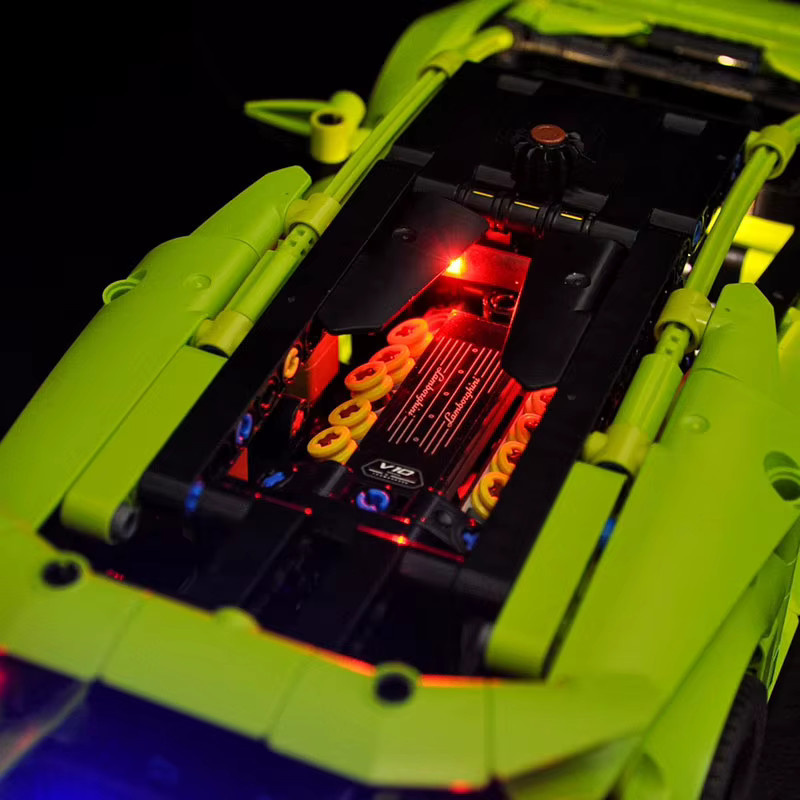 LYBMTWF LED-Beleuchtungsset, kompatibel mit Lego 42161 Rennwagenmodell - Bild 2