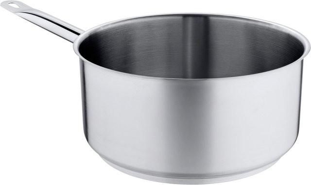 PULSIVA Stielkasserolle Chef hoch, Silber, Durchmesser: 24 cm, Höhe: 11,5 cm, 5 l - Bild 1