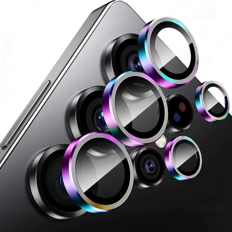 Metallring-Schutzglas für Samsung Galaxy S26 Ultra und S26 Plus 5G Kameraobjektiv Schutz in Silber - Bild 4