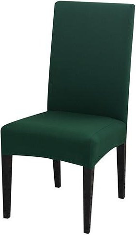 24er Set elastische Stuhlbezüge aus Spandex in Dunkelgrün für Esszimmer und Gastgewerbe - Bild 1