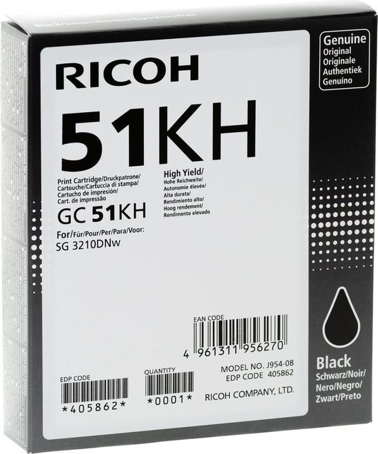 Ricoh Tintenpatrone Schwarz für SG 3210DNw - Bild 2